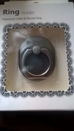 Держатель-кольцо для смартфона PowerPlant Black (CA910311) фото от покупателей 1