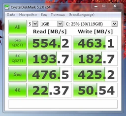 Накопитель SSD 128GB Patriot Spark 2.5" SATAIII TLC (PSK128GS25SSDR) фото от покупателей 5