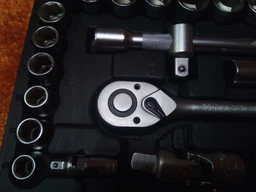 Набор насадок торцевых и бит Sigma 1/4" 1/2" 94 шт CrV в кейсе (6003761) фото от покупателей 4