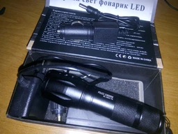 Кишеньковий ліхтарик Police BL-1831-T6 COB зарядка від MicroUSB Чорний (BL1831T6) фото від покупців 18