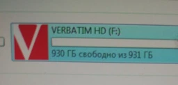 Жорсткий диск Verbatim Store n Go 1ТВ 5400rpm 8МВ 53197 2.5 USB 3.0 External Silver фото от покупателей 5