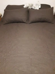 Покрывало ТЕП Vintage P01 240х260 + наволочки 50x70 2 шт Brown (2000008645416) фото от покупателей 7