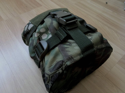 Подсумок для армейского котелка с утяжкой ЗСО Black (6685) фото от покупателей 2