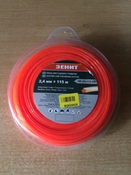 Волосінь для тримера Зеніт Зірка 2.4 мм х 115 м (2210108452016) фото від покупців 4