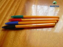 Набір кулькових ручок 4 шт BIC Orange Різнобарвний, пишучий вузол 0.8 мм, товщина лінії письма 0.36 мм (3086121601231) фото від покупців 15