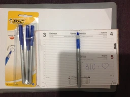 Ручки шариковые BIC Round Stic Exact 4шт синяя (3086123408067) фото от покупателей 7