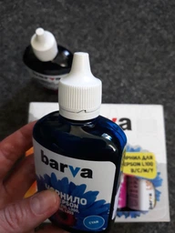 Комплект чернил Barva для Epson L100/L210/L355/L1300/L3050 (664) 4x90 г BK/C/M/Y (E-L100-090-MP) фото от покупателей 5