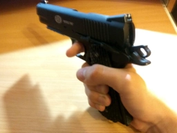 Пневматичний пістолет SAS M1911 Tactical (23701429) фото від покупців 4