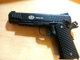 Пневматичний пістолет SAS M1911 Tactical (23701429) фото від покупців 6