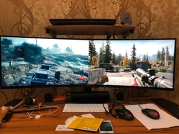 Mонитор 49" Samsung Curved C49HG90D (LC49HG90DMIXCI) фото от покупателей 7