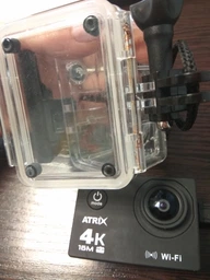Видеокамера Atrix ProAction A30 4K Ultra HD Silver (A30k4s) фото от покупателей 6