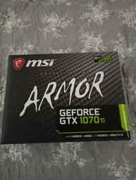 Видеокарта Msi Geforce Pci-Ex Gtx 1070 Ti Armor 8Gb 256Bit Gddr5 (1607/8008) (Dvi, Hdmi, 3 X Displayport) (Gtx 1070 Ti Armor 8G)