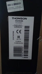 Телевизор Thomson 43UC6306 Smart TV, UHD, 43"!