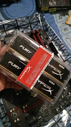 Оперативная память HyperX DDR4-2666 8192MB PC4-21300 (Kit of 2x4096) Fury Black (HX426C15FBK2/8)
