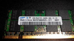 Оперативна пам'ять Samsung SODIMM DDR2 2Gb 800MHz PC2-6400 (M470T5663QZ3-CF7) фото от покупателей 3