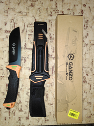 Туристический нож Ganzo G8012-BK фото от покупателей 9