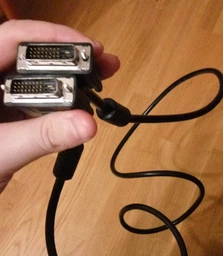 Кабель Cablexpert DVI-D - DVI-D (M/M), Dual link (24+1), 4.5 м, White (CC-DVI2-15) фото від покупців 6