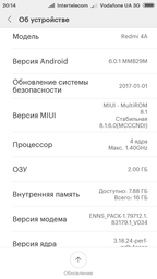 Мобильный телефон Xiaomi Redmi 4A 2/16GB Gold фото от покупателей 13
