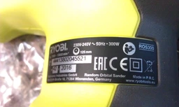 Шліфувальна машинка ексцентрикова Ryobi ROS300 300Вт 0-13000 об/хв фото від покупців 1