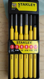 Набор выколоток STANLEY 6 шт (4-18-226)