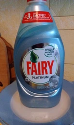 Средство для мытья посуды Fairy Platinum Ледяная свежесть 430 мл (4015400869474) фото от покупателей 6