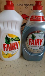 Средство для мытья посуды Fairy Platinum Ледяная свежесть 430 мл (4015400869474) фото от покупателей 2