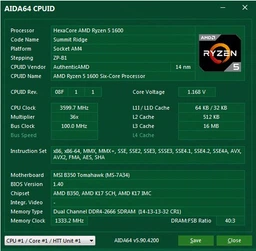Процесор AMD Ryzen 5 1600 3.2-3.6 GHz (YD1600BBAEBOX) AM4 BOX фото від покупців 1