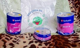 Verbatim DVD+R 4,7 GB 16x Cake Box 100 шт (43551) фото від покупців 7