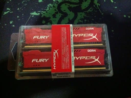 Оперативная память HyperX DDR4-2400 16384MB PC4-19200 (Kit of 2x8192) Fury Red (HX424C15FR2K2/16) фото от покупателей 3