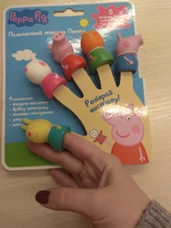Ігровий набір Peppa Pig Пальчиковий театр (122255) фото от покупателей 1