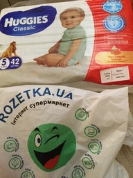 Підгузки Huggies Classic 5 (11-25 кг) Jumbo 42 шт (5029053543185) фото від покупців 11