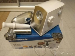 Мясорубка PANASONIC MK-MG1501WTQ фото от покупателей 9