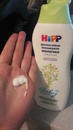 Дитяче ніжне зволожувальне молочко HiPP Babysanft 350 мл (4062300419421) фото від покупців 5