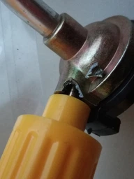 Горелка для газового баллона MASTERTOOL "Огонек" Ø14 мм/1300°С удлиненное сопло 44-5021 фото от покупателей 2