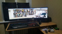 Mонитор 49" Samsung Curved C49HG90D (LC49HG90DMIXCI) фото от покупателей 10