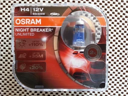 Автолампы Osram Night Breaker Unlimited H4 12V 60/55W 3900K (64193NBU-HCB) фото от покупателей 9