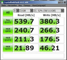 Накопитель SSD 256 GB 2.5'' APACER As350 (AP256GAS350-1)