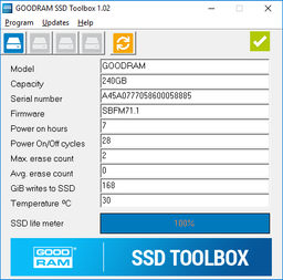Накопитель SSD M.2 2280 240GB Goodram (SSDPR-S400U-240-80)