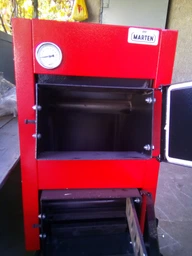 Котел твердотопливный Marten Base 12 кВт с чугунной плитой