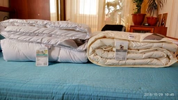 Всесезонное одеяло IDEIA SUPER SOFT CLASSIC аналог лебединого пуха 140Х210 см (8-11784) фото от покупателей 13