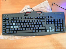 Клавиатура проводная Logitech G105 USB RUS (920-005056) фото от покупателей 2