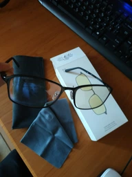 Очки компьютерные Xiaomi TS Turok Steinhard Anti-blue Glasses Black (FU006) фото от покупателей 2