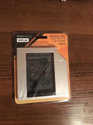 Адаптер подключения Grand-X HDD 2.5'' в отсек привода ноутбука SATA/mSATA (HDC-24) фото от покупателей 13