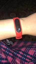 Фитнес-браслет Xiaomi Mi Band 2 OLED Red + Черный ремешок в подарок! фото от покупателей 6