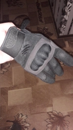 Тактичні рукавиці Armored Claw Shield Black Size M фото от покупателей 2
