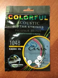 Струни акустичної гітари Civin CA60C XL Phosphor Bronze Extra Light Color 10/48
