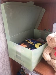 Набор цветных коробов Handy Home 34x21x13 см 3 шт (BOX-01) фото от покупателей 16