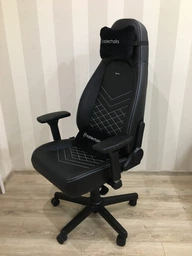Компьютерное кресло для геймера Noblechairs Icon PU leather white/black (NBL-ICN-PU-WBK) фото от покупателей 4