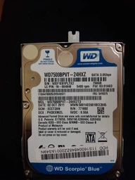 Жорсткий диск Western Digital Blue 1TB 5400rpm 8MB WD10JPVX 2.5 SATAIII фото від покупців 4