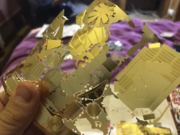 Металевий 3D конструктор Metal Earth "Star Wars C-3PO & R2-D2" (MMG276) фото від покупців 3